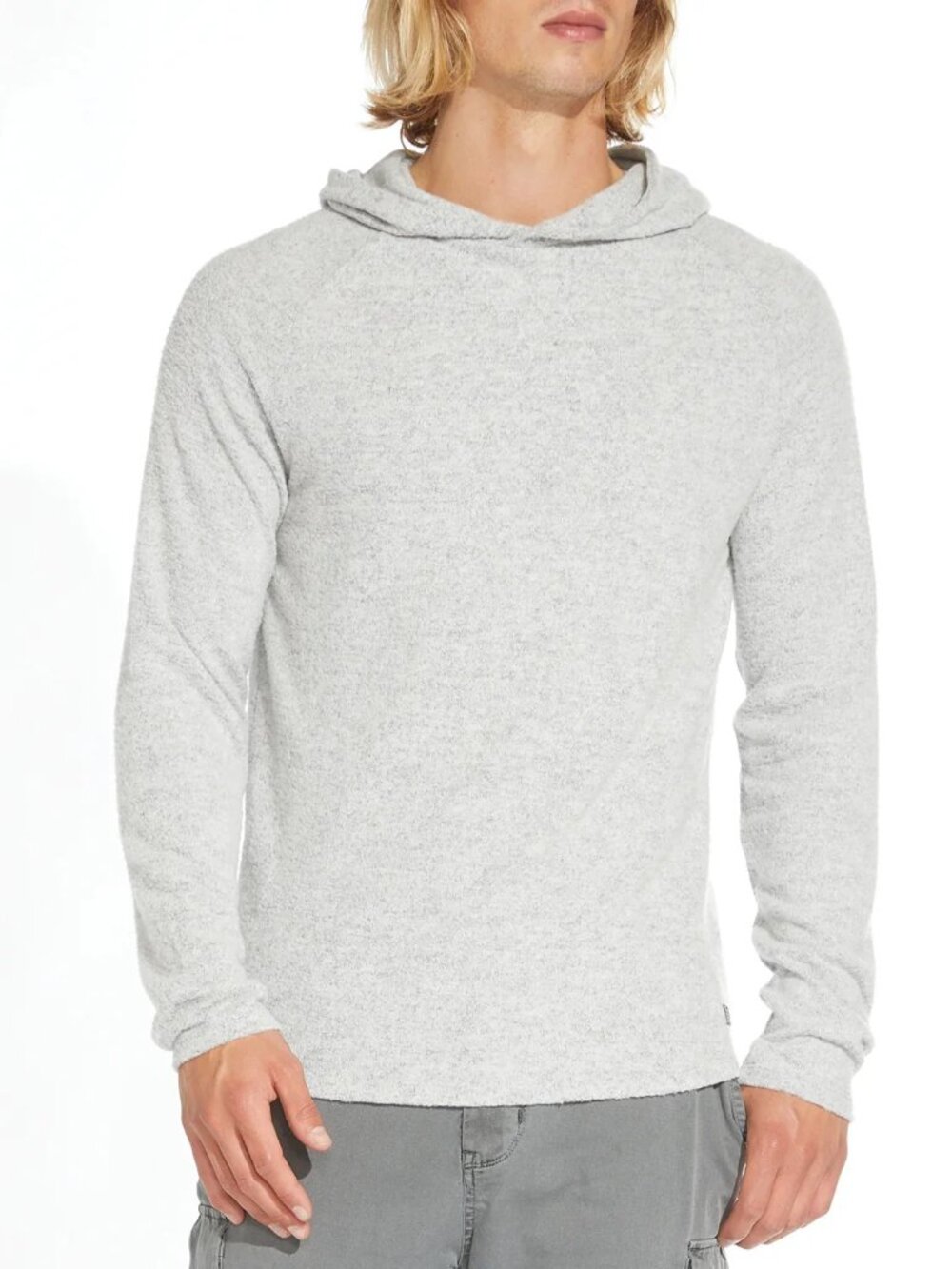 Civil Society Heather Light Grey Knit Hoodie